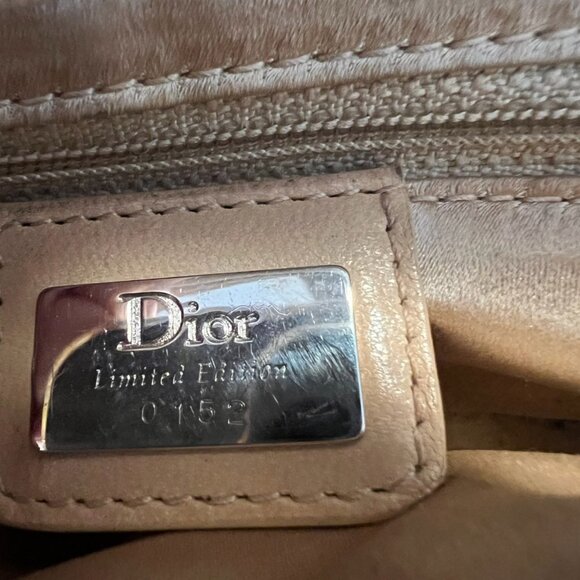 Dior Satin Mini Saddle - Picture 6 of 9
